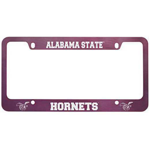 SM-31-PNK-ALBAMAST-1-LRG: LXG SM/31 CAR FRAME PINK, Alabama State